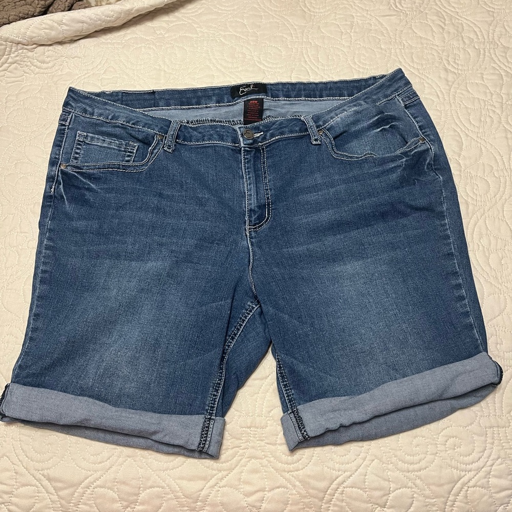 Earl Jeans Light Blue Denim Shorts
